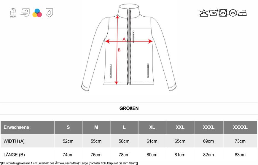 Softshelljacke Zweifarbig Bestickt & Bedruckt Online Bestellen Ab 37,95 € - Ansicht 12